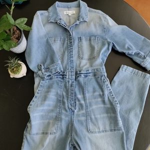 Denim Utility Suit - M